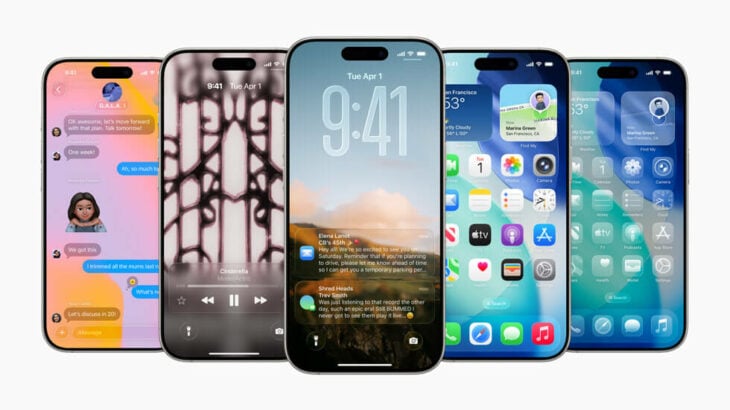 iOS 26 compatible avec les iPhone 11 et modèles plus récents