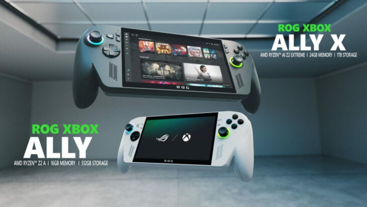 Microsoft annonce ses Xbox portables, les ROG Xbox Ally et Ally X