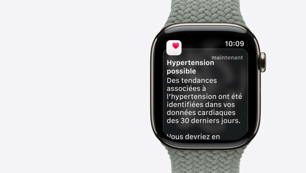 Apple Watch : les alertes d'hypertension arrivent sur les anciens modèles