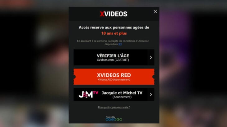 Xvideos, Xhamster… 5 sites pornos vérifient désormais votre âge en France
