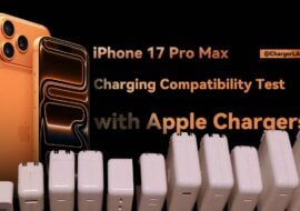 iPhone 17 Pro Max : les vitesses de recharge USB-C testées avec les chargeurs Apple
