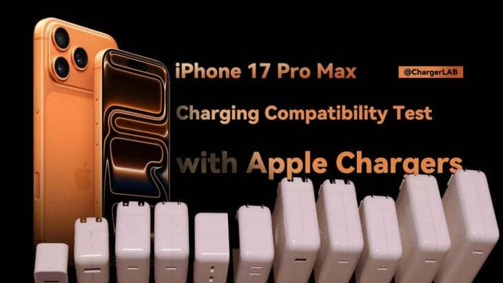 iPhone 17 Pro Max : les vitesses de recharge USB-C testées avec les chargeurs Apple