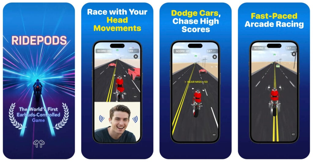 RidePods : contrôlez ce jeu de moto sur iPhone avec vos AirPods RidePods : contrôlez ce jeu de moto sur iPhone avec vos AirPods