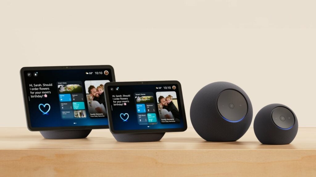 Amazon dévoile de nouvelles enceintes Echo avec Alexa+ et la technologie Omnisense
