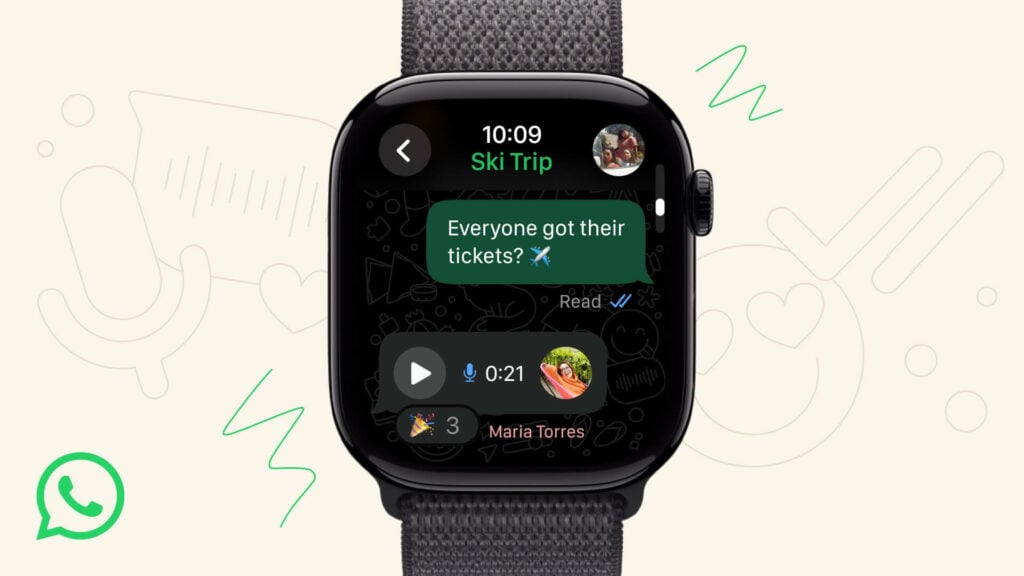 WhatsApp est désormais disponible sur l'Apple Watch WhatsApp est désormais disponible sur l'Apple Watch