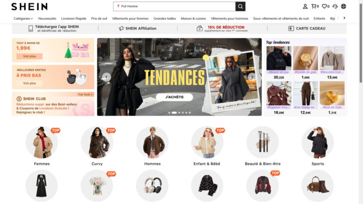 Shein échappe à la suspension en France, mais reste sous surveillance
