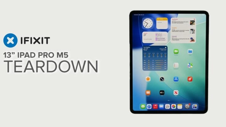 iPad Pro M5 : le démontage révèle un « paradoxe de la réparation » selon iFixit