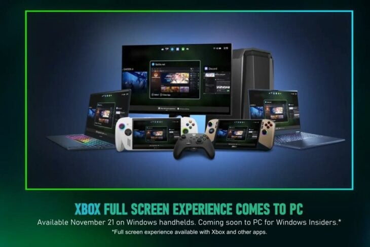Xbox : la « Full Screen Experience » débarque sur tous les PC gaming portables