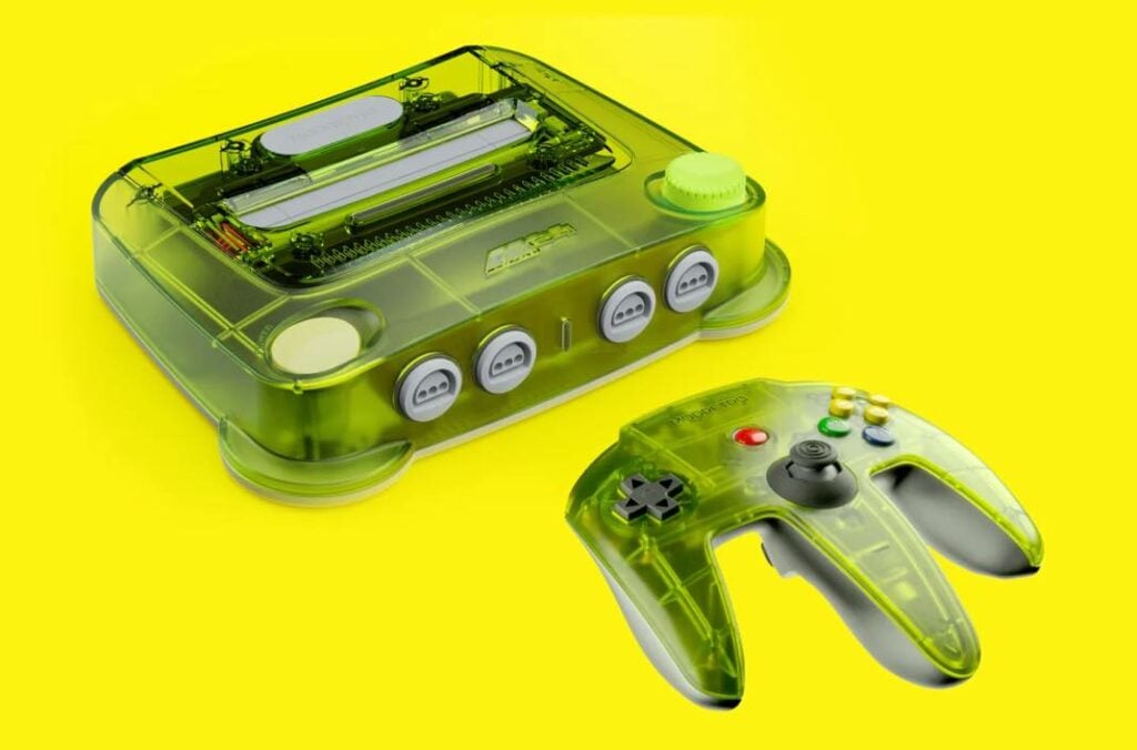 ModRetro dévoile la M64, sa console hommage à la Nintendo 64 ModRetro dévoile la M64, sa console hommage à la Nintendo 64