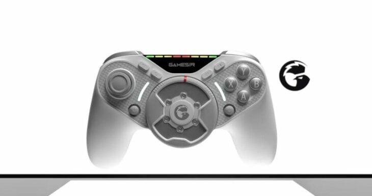 Swift Drive : la manette hybride dotée d’un mini volant à retour de force !