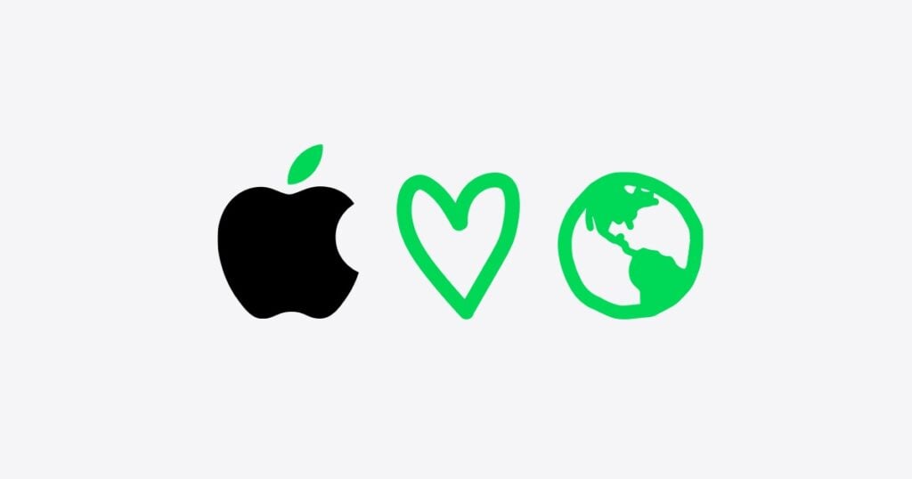 Apple atteint un record de 30% de matériaux recyclés sur l&rsquo;ensemble de ses produits en 2025