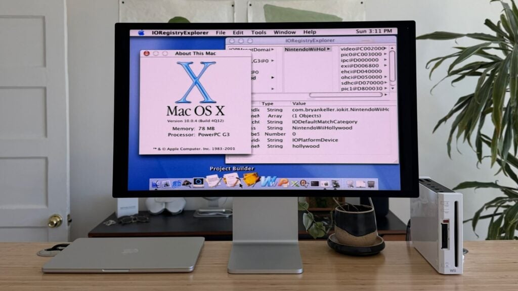 Mac OS X Cheetah a été porté avec succès sur Nintendo Wii
