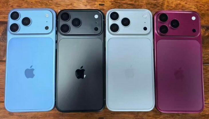 iPhone 18 Pro : premier aperçu des coloris grâce à des maquettes