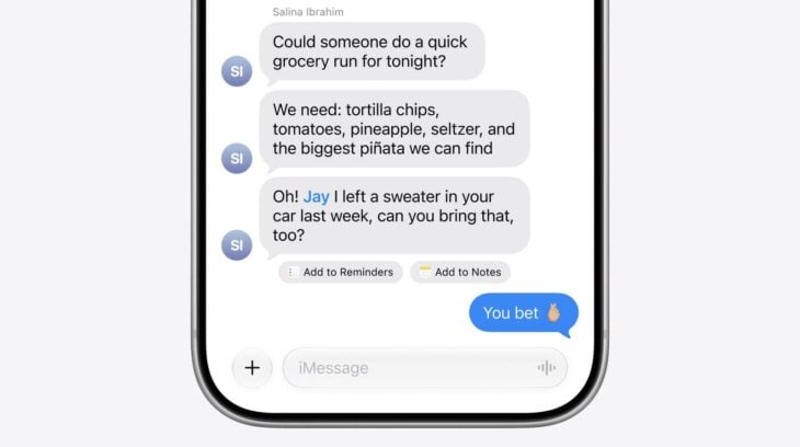 14 façons dont Apple améliore Messages dans iOS 27