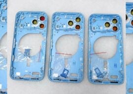 iPhone 18 Pro : les châssis cerise foncé, bleu clair et gris foncé apparaissent en photos