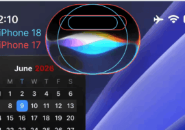 Siri utilise une forme de pilule pour masquer la Dynamic Island dans iOS 27, mais l&rsquo;iPhone 18 pourrait en faire un cercle