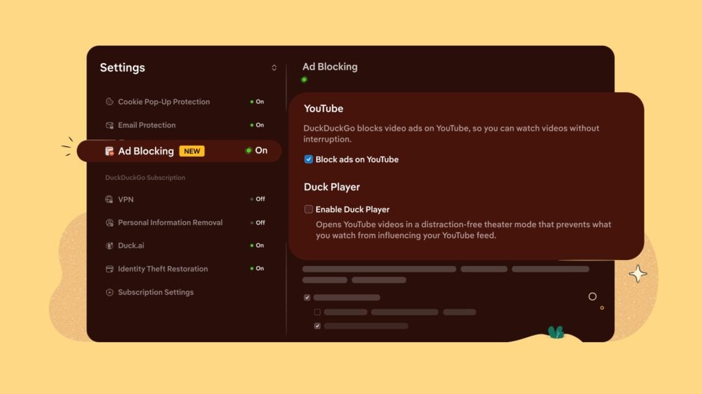 DuckDuckGo bloque désormais les publicités YouTube sur iPhone et Mac