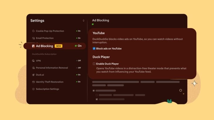 DuckDuckGo bloque désormais les publicités YouTube sur iPhone et Mac